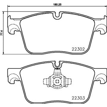 Brembo Ceramic Brake Pad P36031N SpadezStore