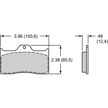 Wilwood Brakes 150-8850K Smartpad BP-10 Set of 4 SpadezStore