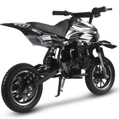 MotoTec Alien 50cc 2-Stroke Kids Gas Dirt Bike SpadezStore