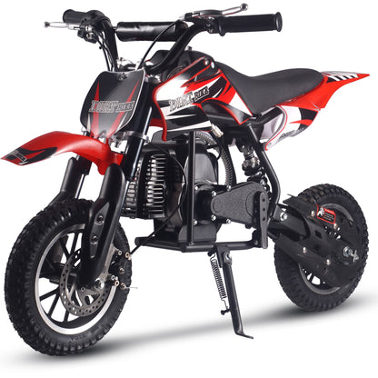 MotoTec Alien 50cc 2-Stroke Kids Gas Dirt Bike SpadezStore