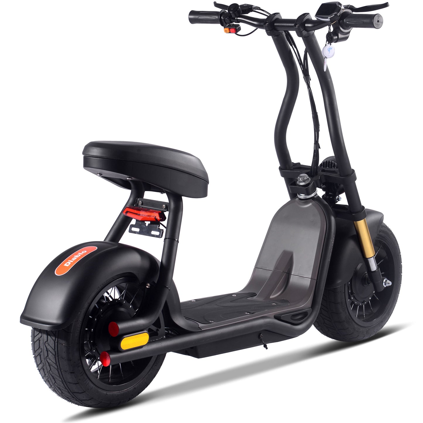 MotoTec Diablo 48v 1000w Lithium Electric Scooter SpadezStore