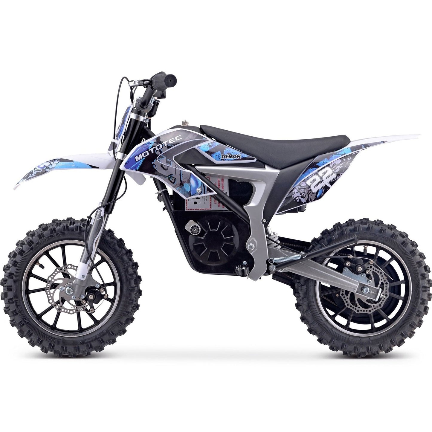 MotoTec 36v 500w Demon Electric Dirt Bike SpadezStore