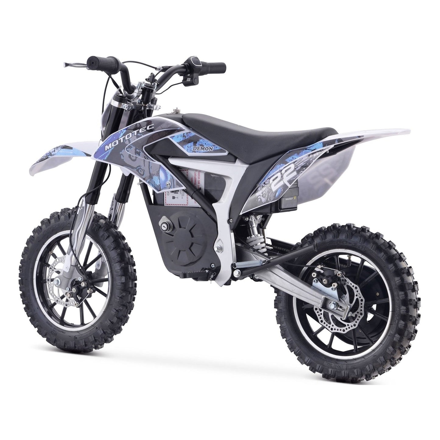 MotoTec 36v 500w Demon Electric Dirt Bike SpadezStore