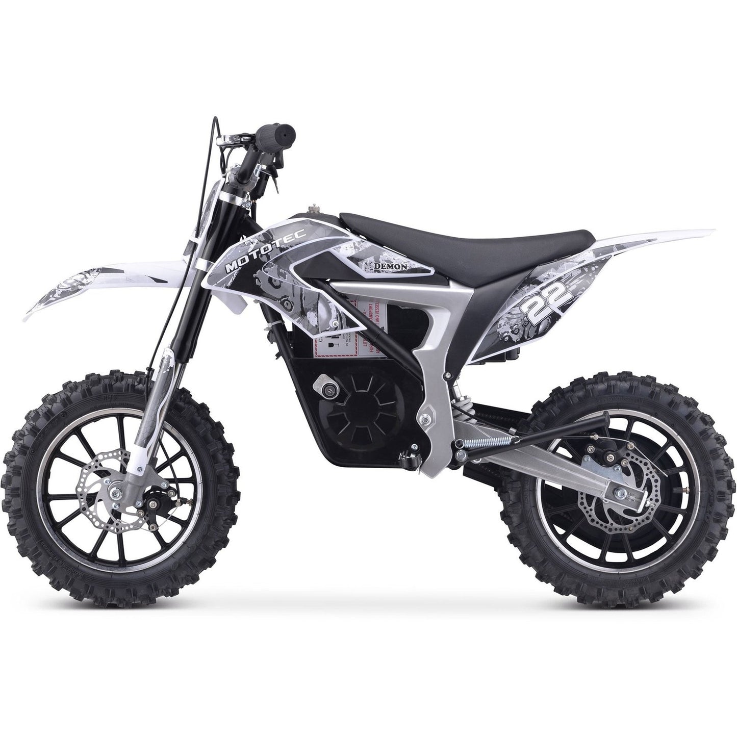 MotoTec 36v 500w Demon Electric Dirt Bike SpadezStore