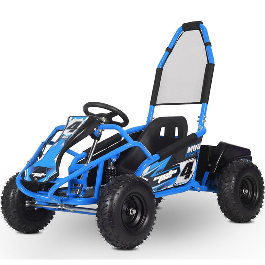 MotoTec Mud Monster Kids Electric 48v 1000w Go Kart Full Suspension SpadezStore