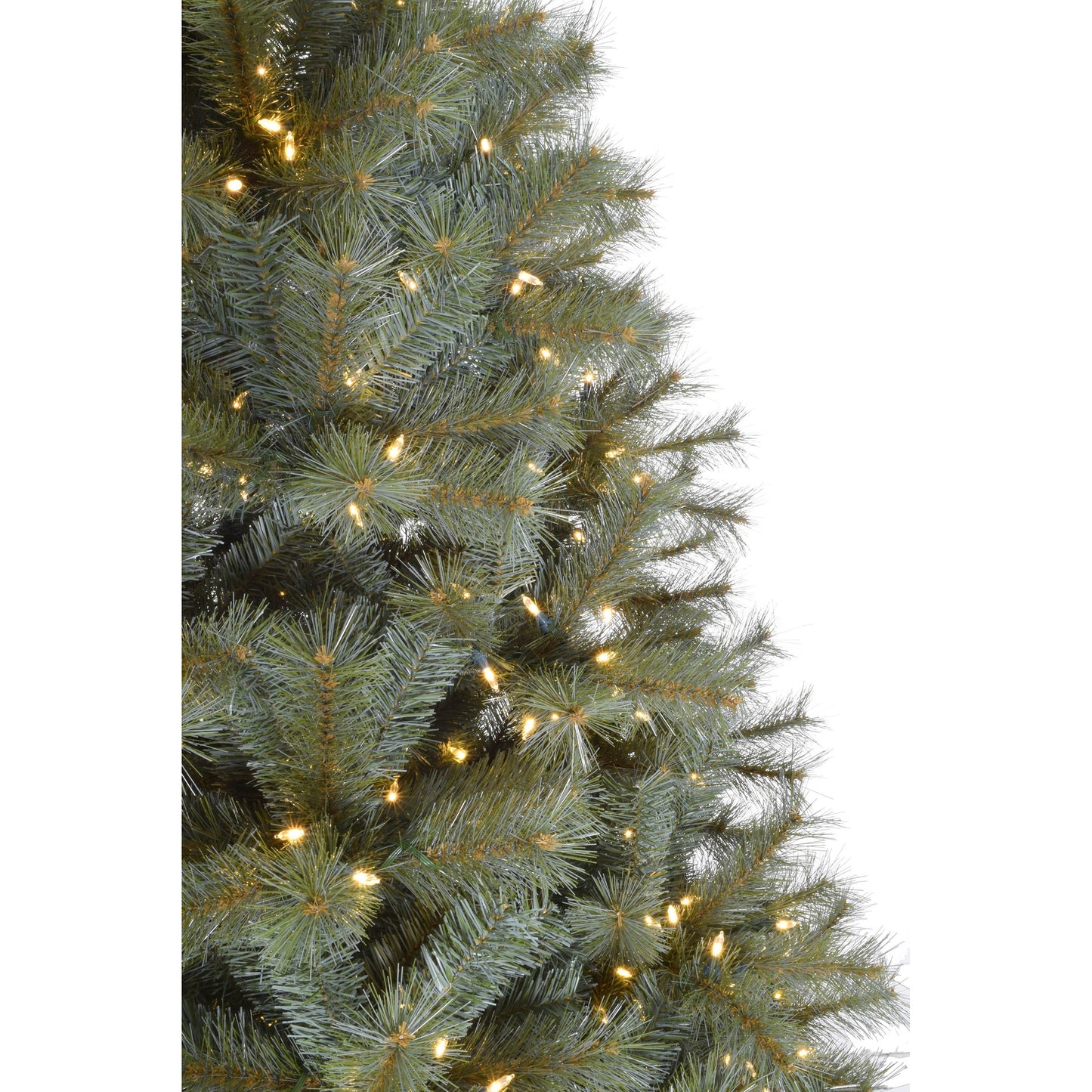 Perfect Holiday 5' Pre-lit Classic Spruce Tree with Metal Stand and Instant Connect SpadezStore