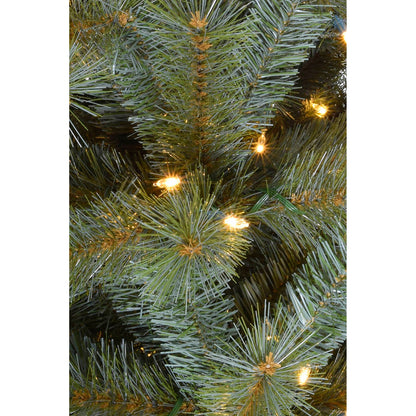 Perfect Holiday 5' Pre-lit Classic Spruce Tree with Metal Stand and Instant Connect SpadezStore