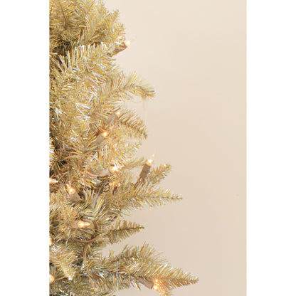 Perfect Holiday 2' Prelit Tabletop Christmas Tree - Champagne SpadezStore