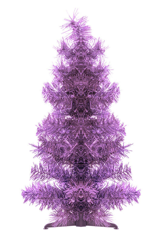 Perfect Holiday 2 ft PVC Christmas Tree - Purple