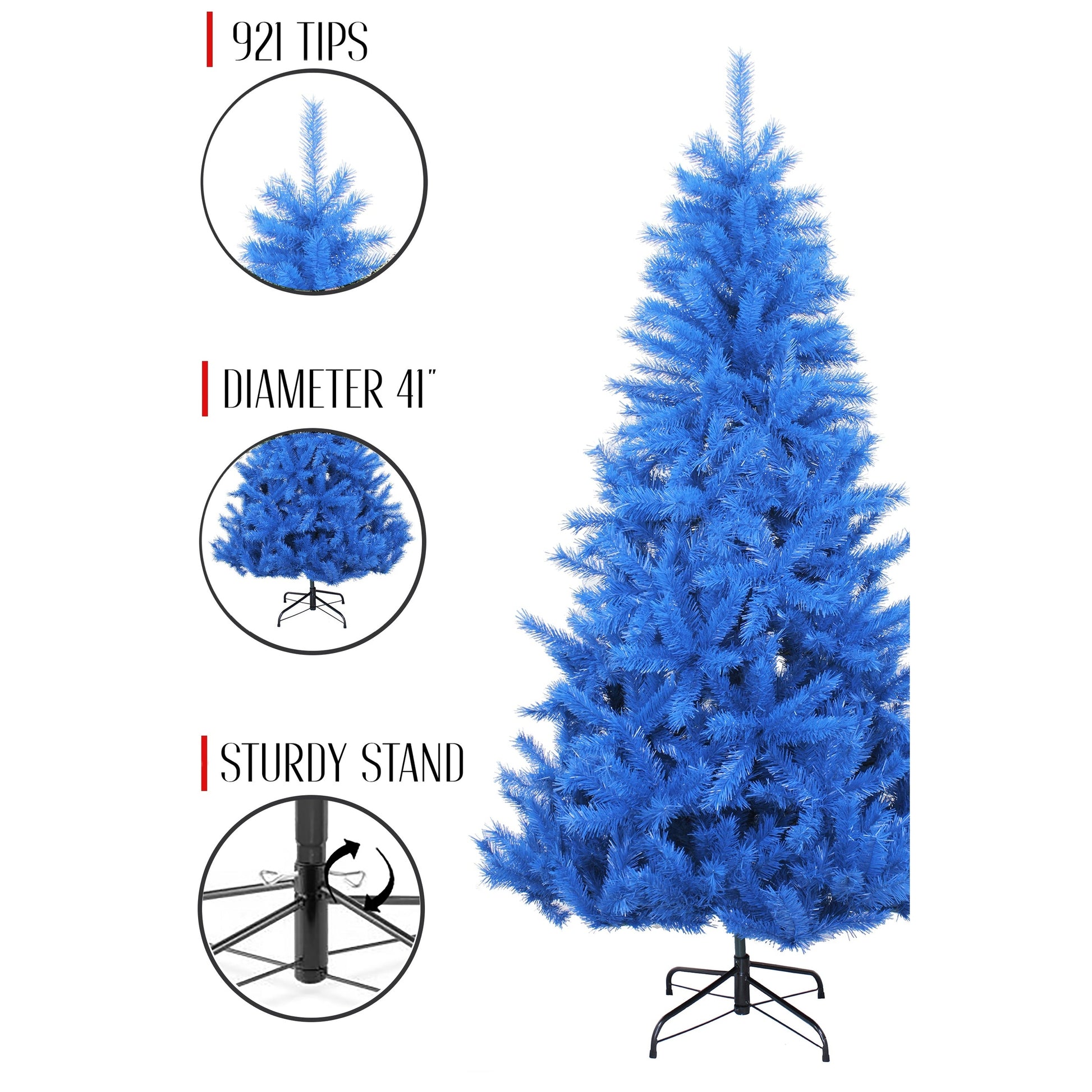 Perfect Holiday 6' Blue Norway Pine SpadezStore