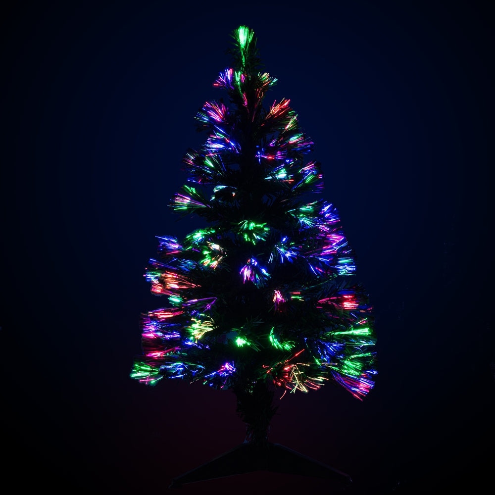 Perfect Holiday 3ft Fiber Christmas Tree SpadezStore