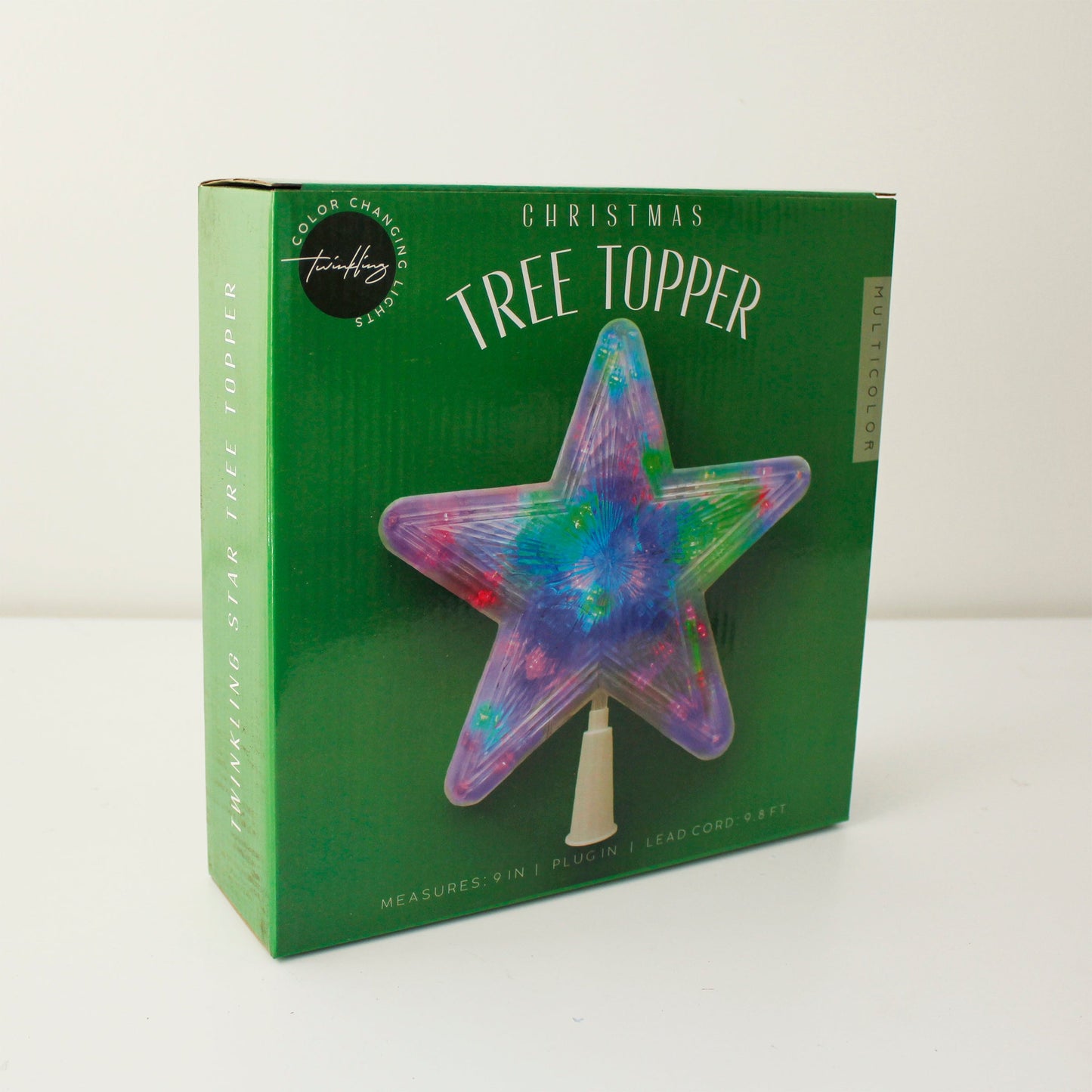 Perfect Holiday Christmas Tree Top Star - Multicolor SpadezStore