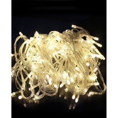 Perfect Holiday 400 LED Clear Cable Multifunction String Lights - Plug in SpadezStore