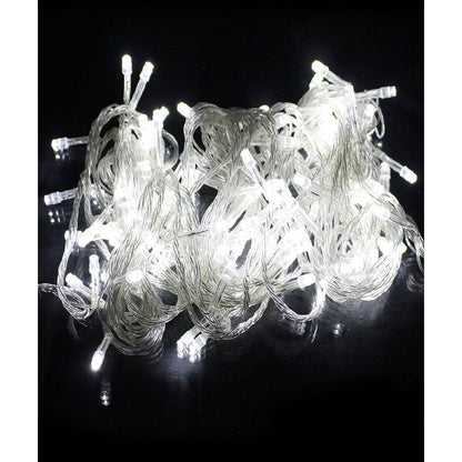 Perfect Holiday 400 LED Clear Cable Multifunction String Lights - Plug in SpadezStore