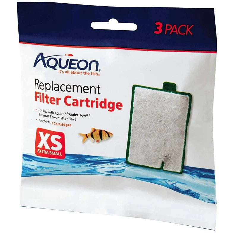 Aqueon Replacement Filter Cartridges for E Internal Power Filter X-Small SpadezStore