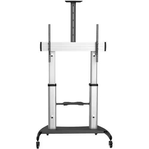 StarTech.com Mobile TV Stand, Heavy Duty Universal TV Cart for 60-100 inch Display SpadezStore