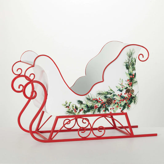 Sullivans Metal Sleigh Table Display SpadezStore