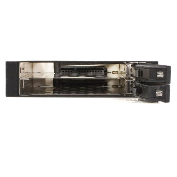 StarTech.com 2 Drive 2.5in Trayless Hot Swap SATA Mobile Rack Backplane SpadezStore