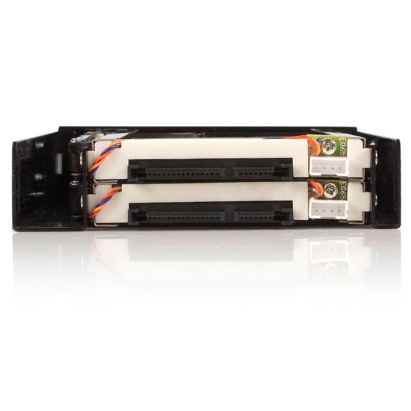 StarTech.com 2 Drive 2.5in Trayless Hot Swap SATA Mobile Rack Backplane SpadezStore