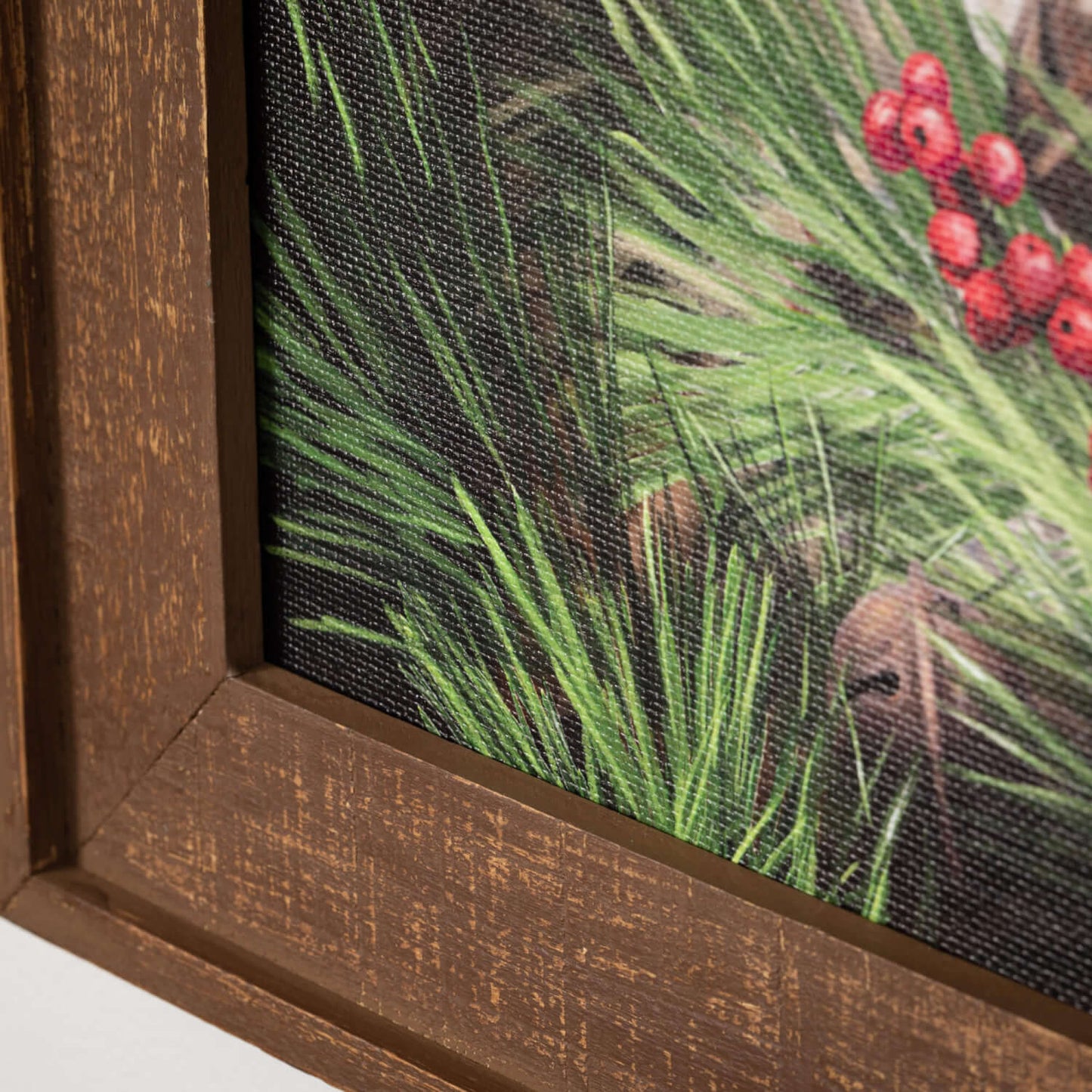 Sullivans Framed Pine Santa Wall Decor SpadezStore