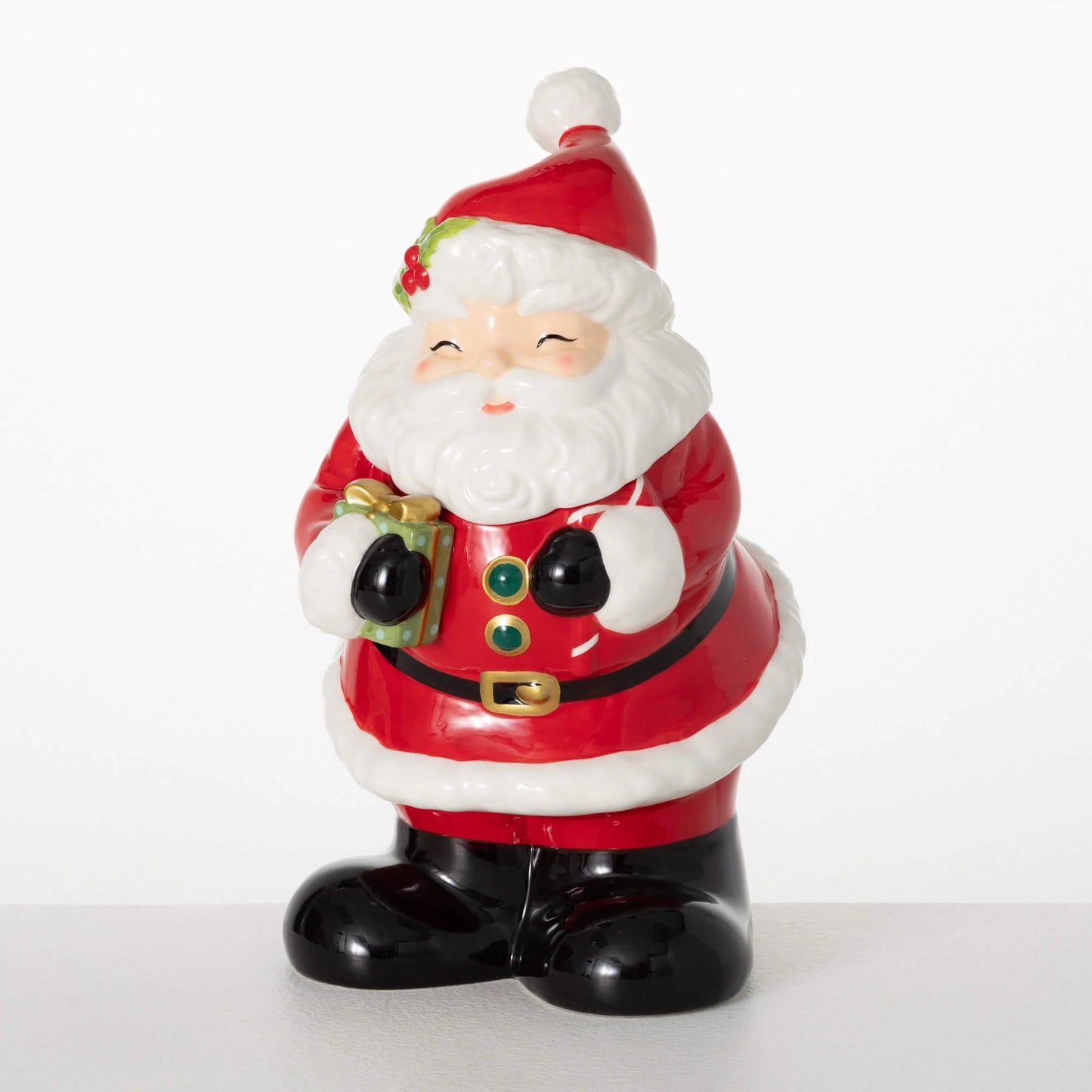 Sullivans Whimsical Santa Cookie Jar