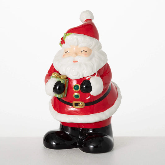 Sullivans Whimsical Santa Cookie Jar