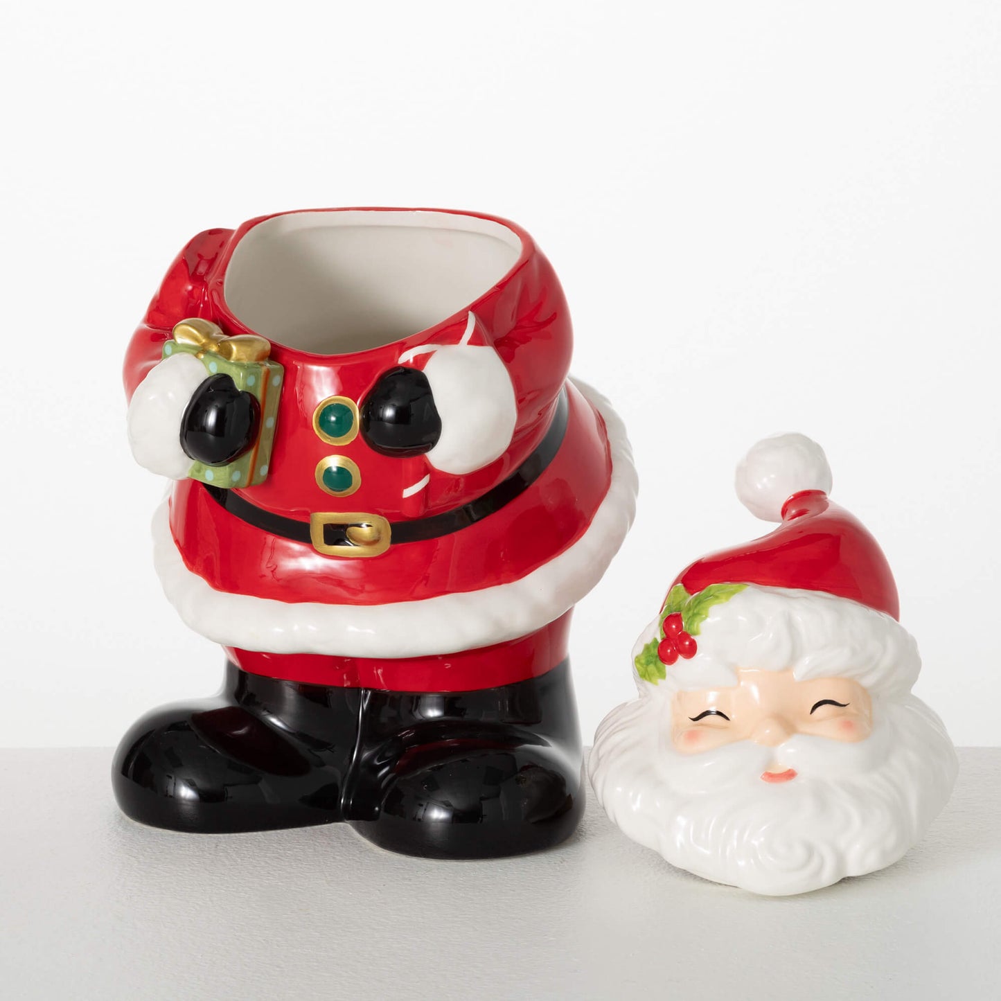 Sullivans Whimsical Santa Cookie Jar