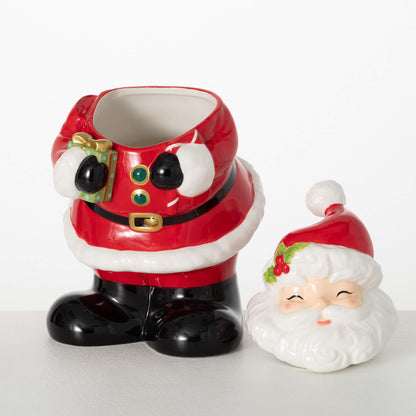 Sullivans Whimsical Santa Cookie Jar