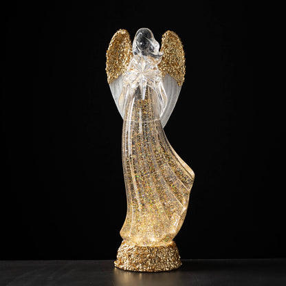 Sullivans Lighted Angel Shimmer Figurine SpadezStore