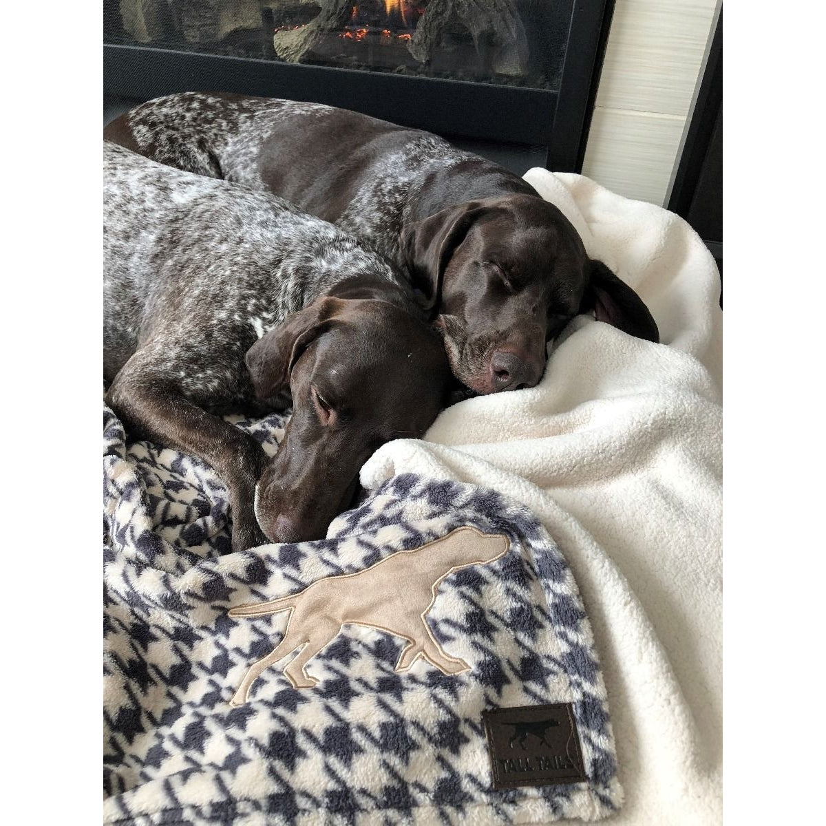 Tall Tails Dog Blanket Houndstooth 30X40 SpadezStore