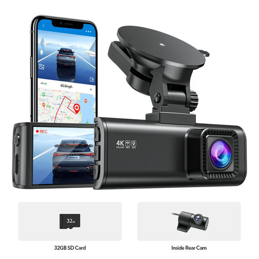 Redtiger F7NP 4K Front Rear Dash Cam SpadezStore