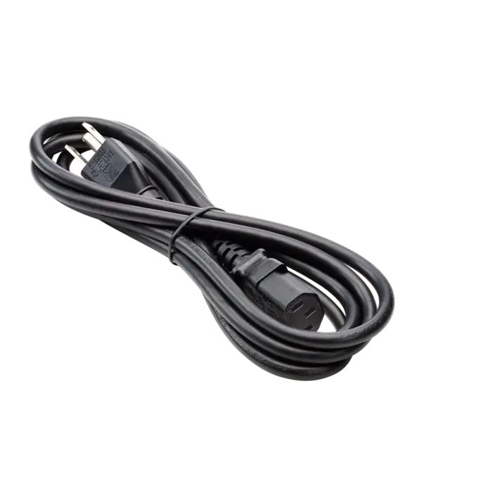 HPE Aruba Networking PC‑AC‑NA 125V/10A 1.8m C13 to NEMA 5‑15P NA AC Power Cord SpadezStore