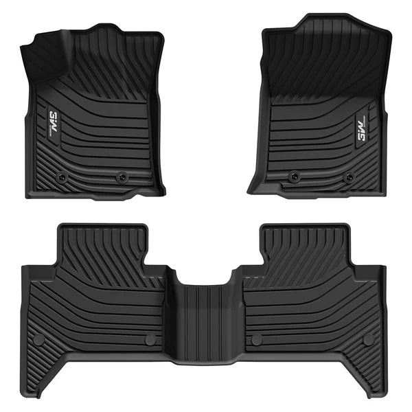 3W Toyota Tacoma 2016-2023 Double Cab, Automatic Floor Mats SpadezStore