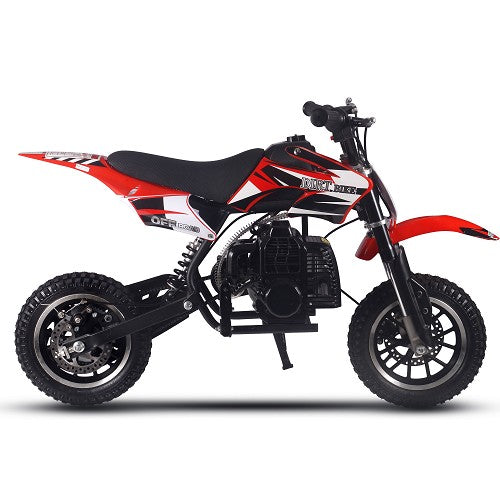 MotoTec Alien 50cc 2-Stroke Kids Gas Dirt Bike SpadezStore