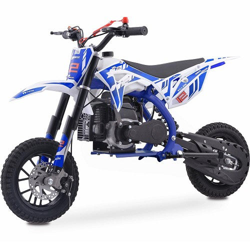 MotoTec Villain 52cc 2-Stroke Kids Gas Dirt Bike SpadezStore