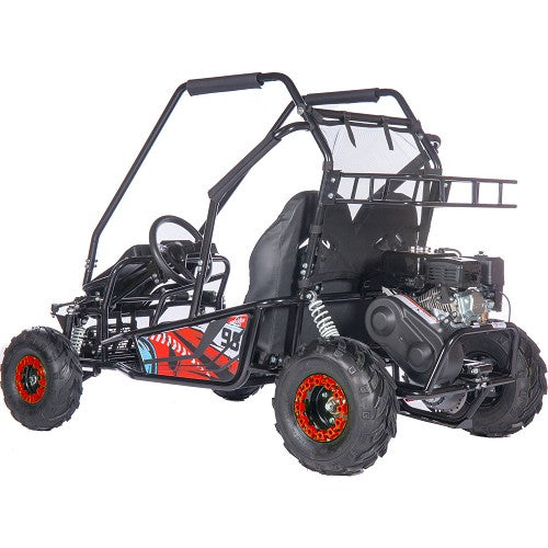 MotoTec Mud Monster XL 212cc 2 Seat Go Kart Full Suspension SpadezStore