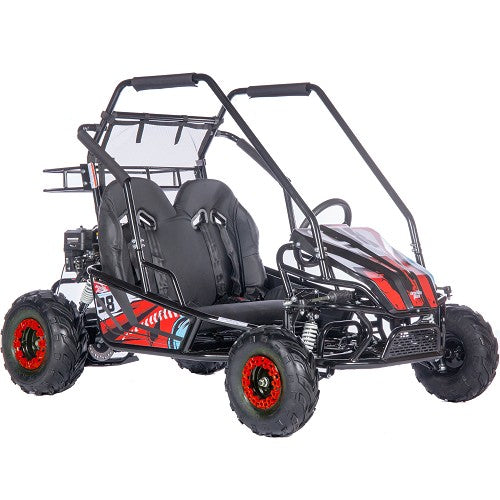 MotoTec Mud Monster XL 212cc 2 Seat Go Kart Full Suspension SpadezStore