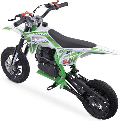 MotoTec Villain 52cc 2-Stroke Kids Gas Dirt Bike SpadezStore