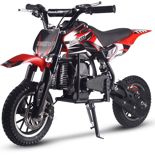 MotoTec Alien 50cc 2-Stroke Kids Gas Dirt Bike SpadezStore