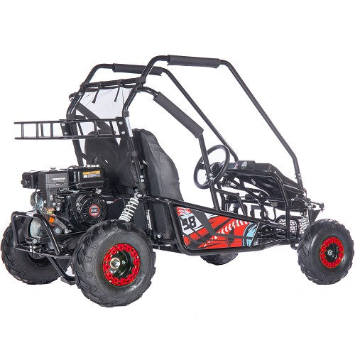 MotoTec Mud Monster XL 212cc 2 Seat Go Kart Full Suspension SpadezStore