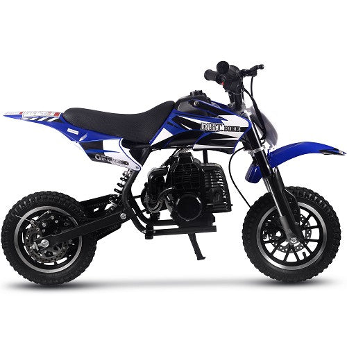 MotoTec Alien 50cc 2-Stroke Kids Gas Dirt Bike SpadezStore