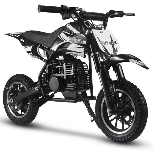 MotoTec Alien 50cc 2-Stroke Kids Gas Dirt Bike SpadezStore