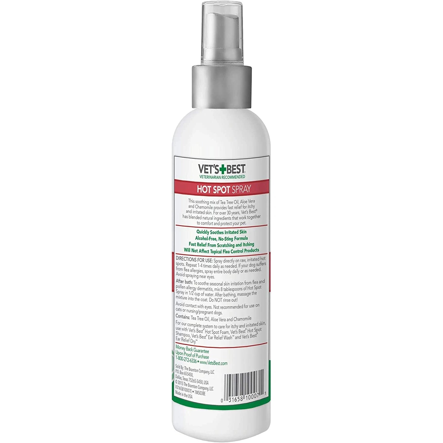 Vets Best Hot Spot Spray Itch Relief SpadezStore