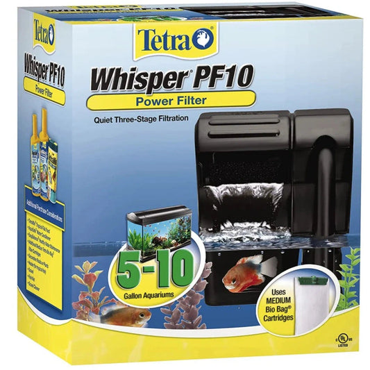 Tetra Whisper Power Filter Quiet 3-Stage Filtration for Aquariums SpadezStore