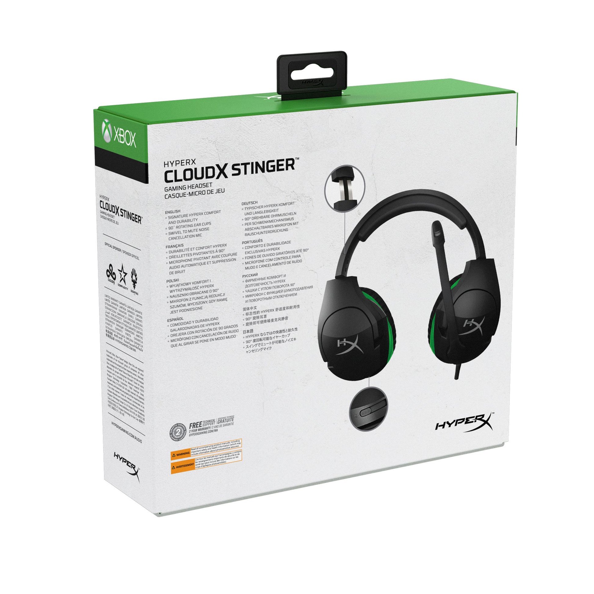 HyperX CloudX Stinger X|S Headset - Xbox for One/Series Gaming Wired SpadezStore